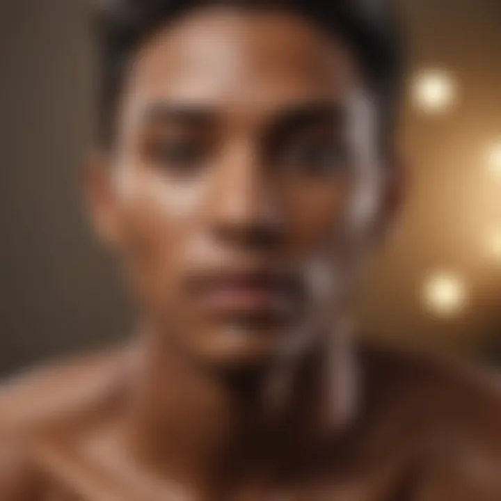 Diverse range of skin care products for dark skin types