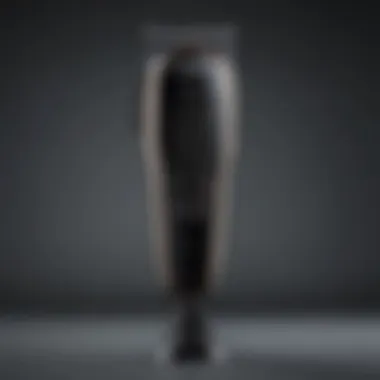 Sleek design of grooming device