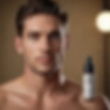 Soothing Aftershave Balms for Post-Shave Care An assortment of soothing aftershave balms and creams