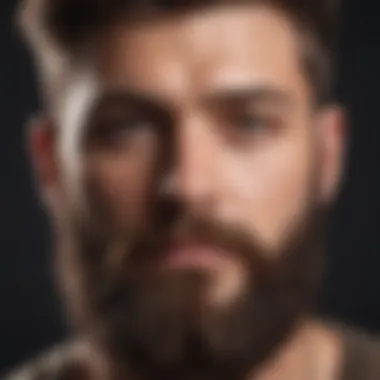 Confidence in Grooming A confident individual with a well-groomed beard
