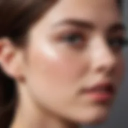 An array of professional skincare tools for blackhead removal