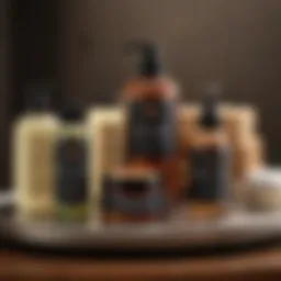 A sleek assortment of top waxing products on a grooming table