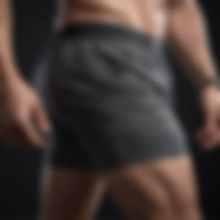 Exploring the texture of premium workout shorts