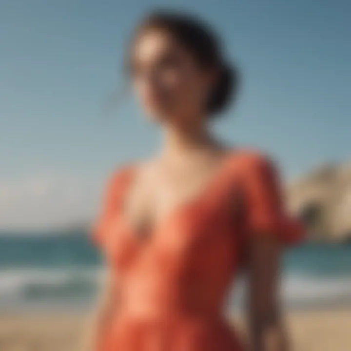Stylish color palette for summer formal dresses