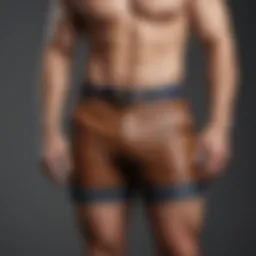 Vintage fashion showcasing the evolution of short shorts throughout history.