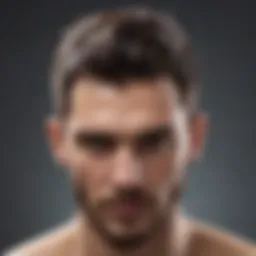 Illustration of scalp oils and their importance