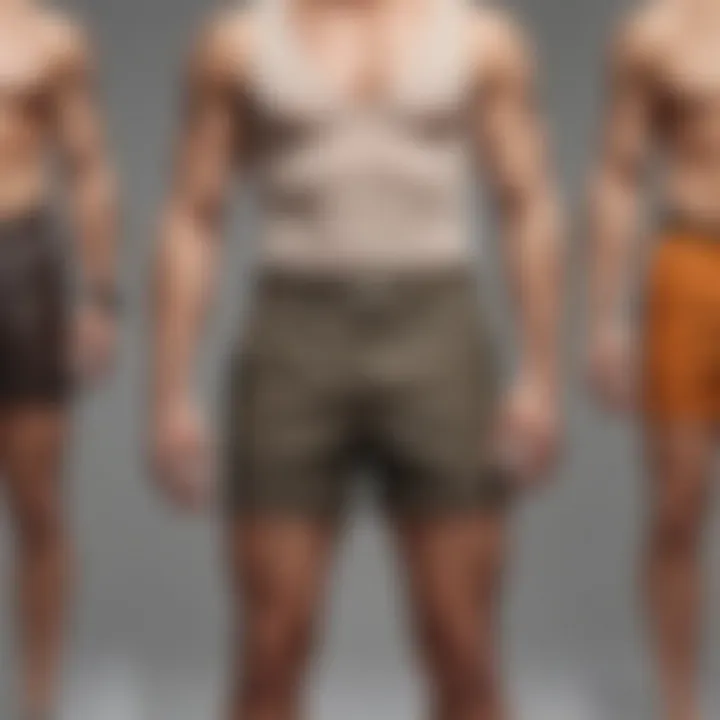 Historical representation of short shorts through the decades