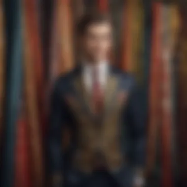 A vibrant display of fabrics representing cultural heritage in fashion