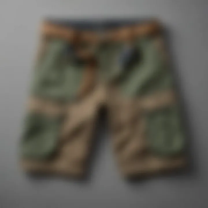 Cargo shorts in various fabrics and colors