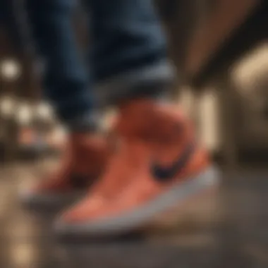 Urban Elegance: Nike Sneakers Embracing Street Fashion Trendy Nike Sneakers in Street Style