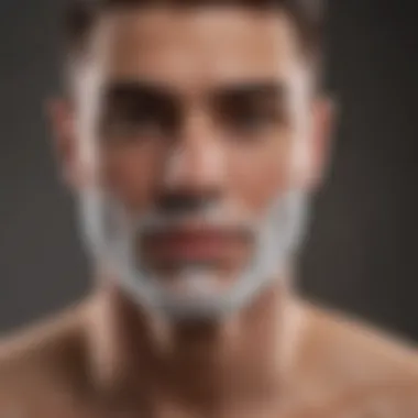 Shaving Products for Sensitive Skin Display of shaving products for sensitive skin