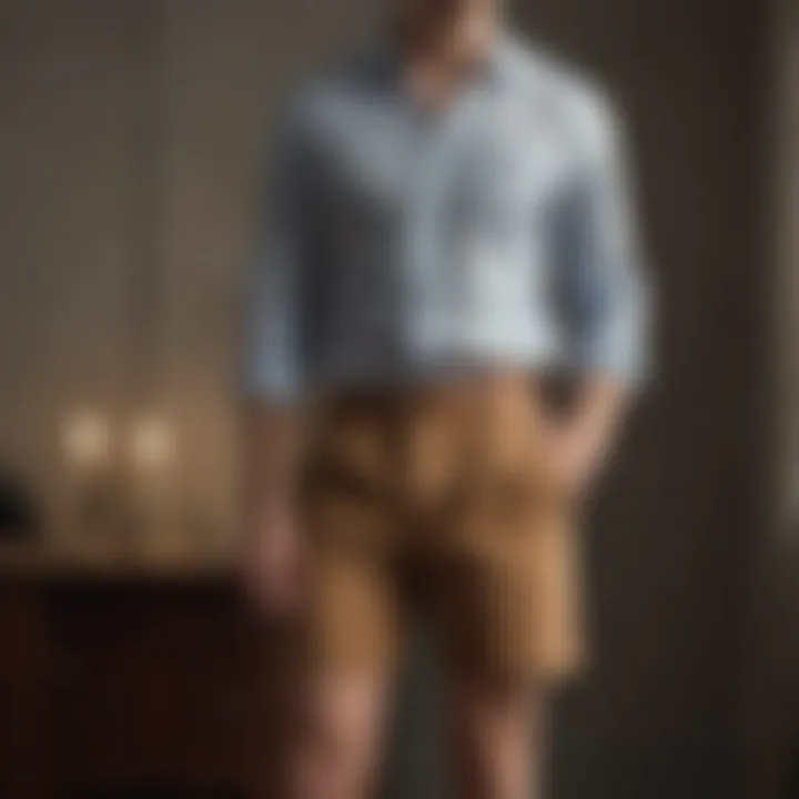 Vintage Inspired Shorts Look with Timeless Appeal