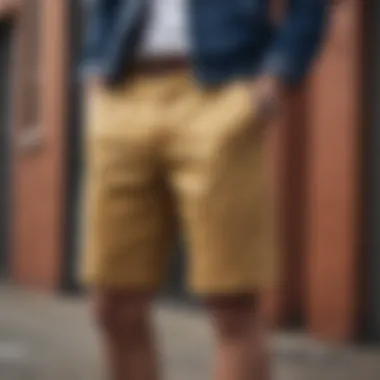 Vintage-Inspired Streetwear Shorts