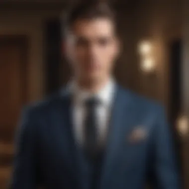 Stylish Suit for Formal Occasions Elegant suit ensemble for a wedding